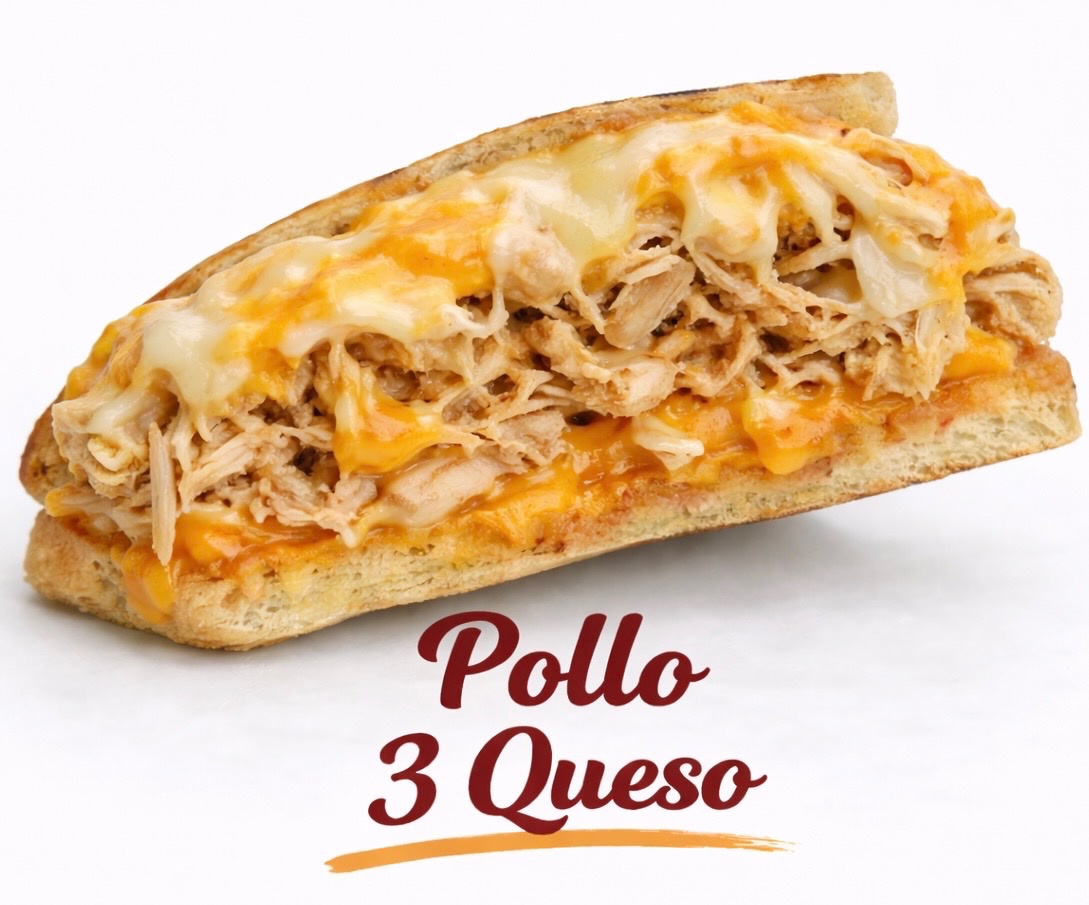 Pollo + 3 Queso